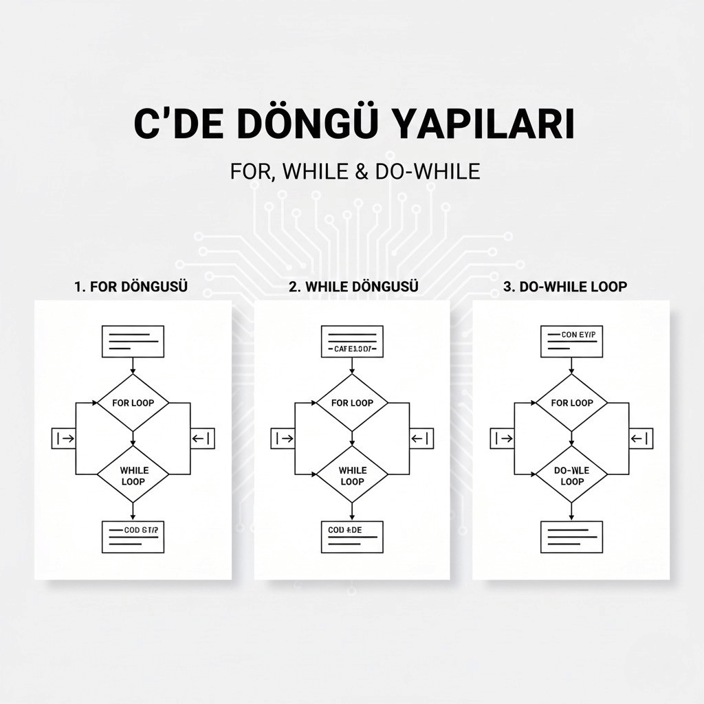 C'de Döngüler